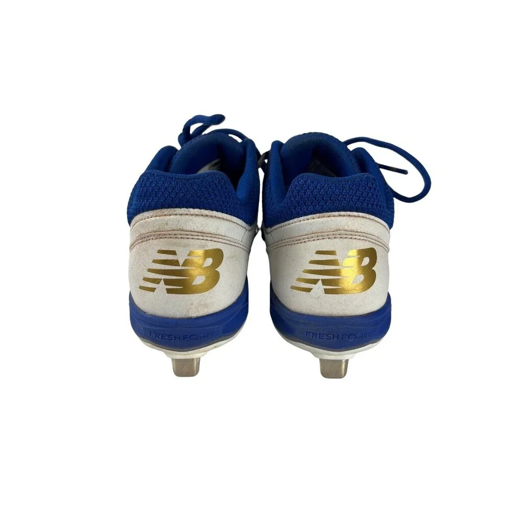 New Balance Women's Metal Cleats Blue/white Size 6.5
